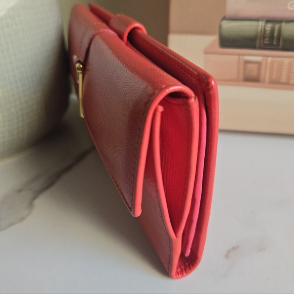 Vintage Yves Saint Laurent Large Leather Continental Flap Wallet - Picture 5 of 13